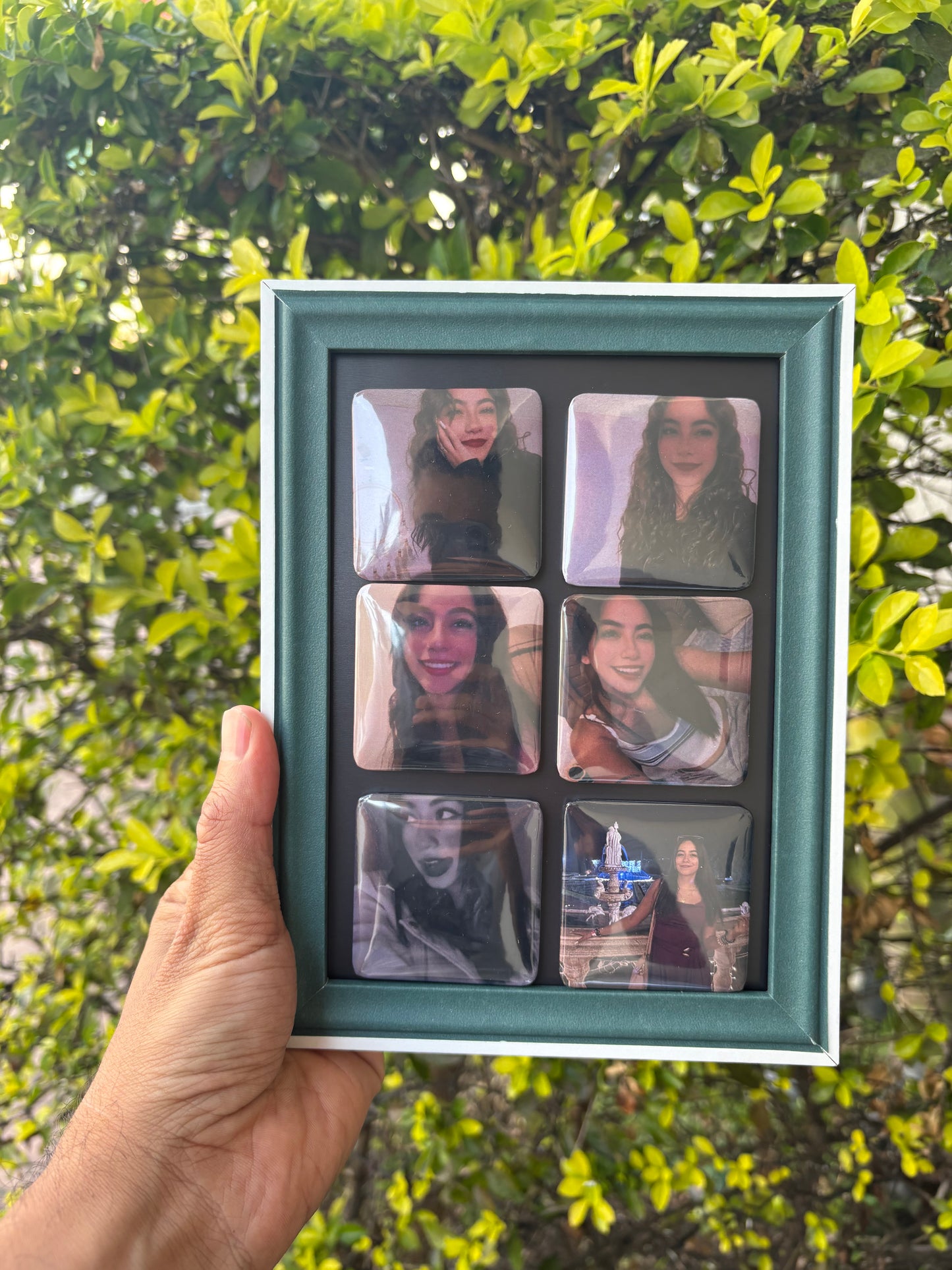 Cuadro imantado de 6 fotografías